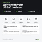 USB-A to USB-C Charging Cable – Fast Charge & Data Sync Cord for iPhone 15 16,