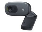 Logitech C270 HD Webcam 720p – Built-in Mic, USB Plug & Play