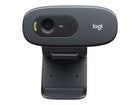 Logitech C270 HD Webcam 720p – Built-in Mic, USB Plug & Play