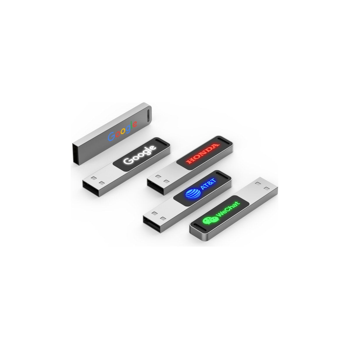 Custom Logo USB Flash Drive L18 – 30 Pack