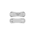 Custom Logo USB Flash Drive SS04 – 30 Pack