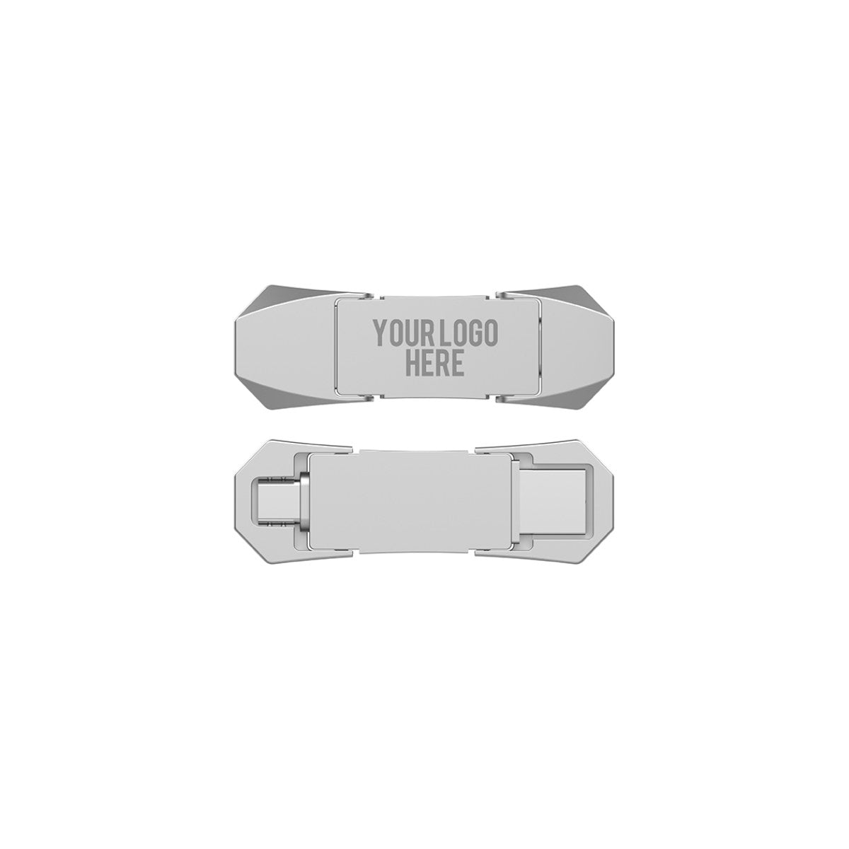 Custom Logo USB Flash Drive SS04 – 30 Pack
